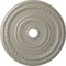 Ekena Millwork Cole Ceiling Medallion (Fits Canopies up to 9 1/8"), 25 3/8"OD x 3 3/8"ID x 1 3/8"P, Pearl White CM25COPWS - alternate 1